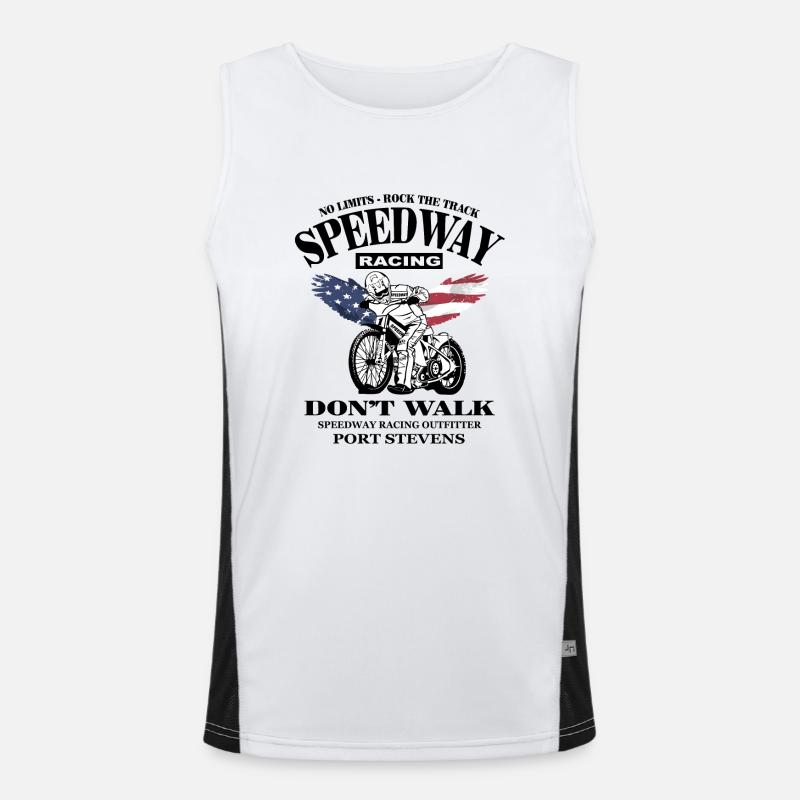 Speedway Men's Functional Contrast Tank Top 