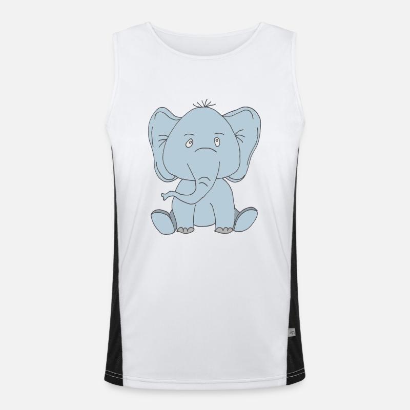 Bébé éléphant Débardeur respirant contrasté Homme 