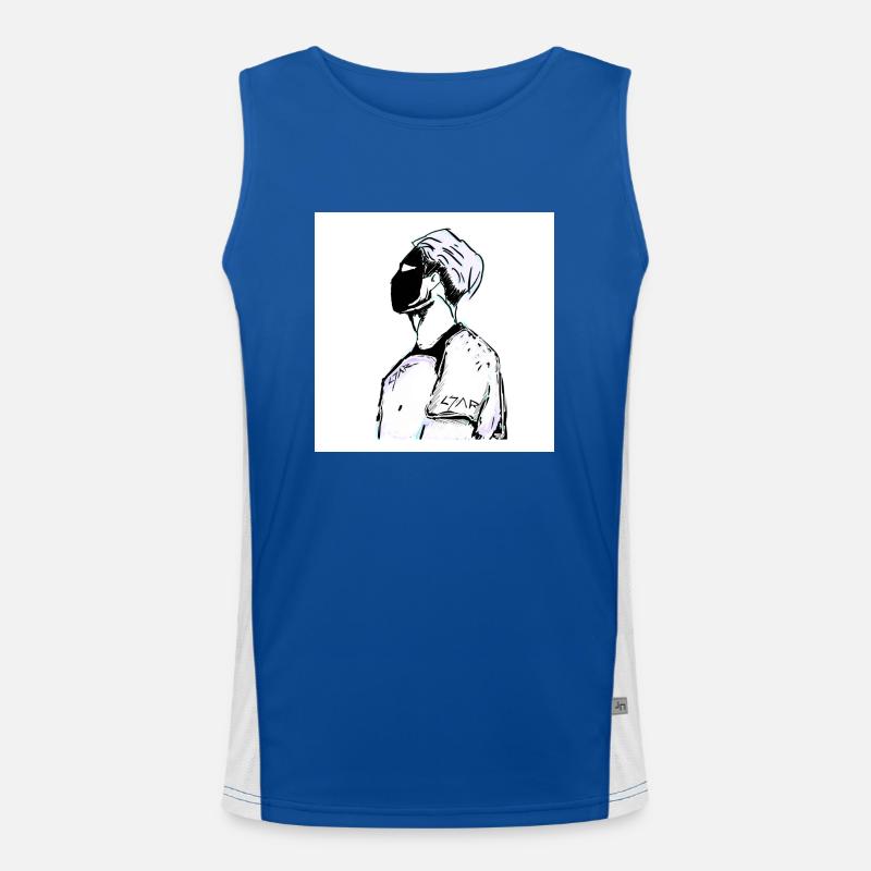 CZAR - L’influenceur virtuel moderne Débardeur respirant contrasté Homme 