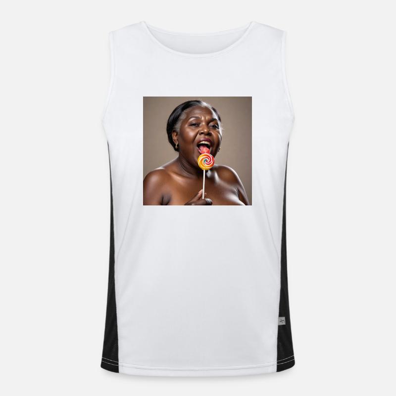 Black Friday Funktionelles Kontrast-Tank Top für Männer 