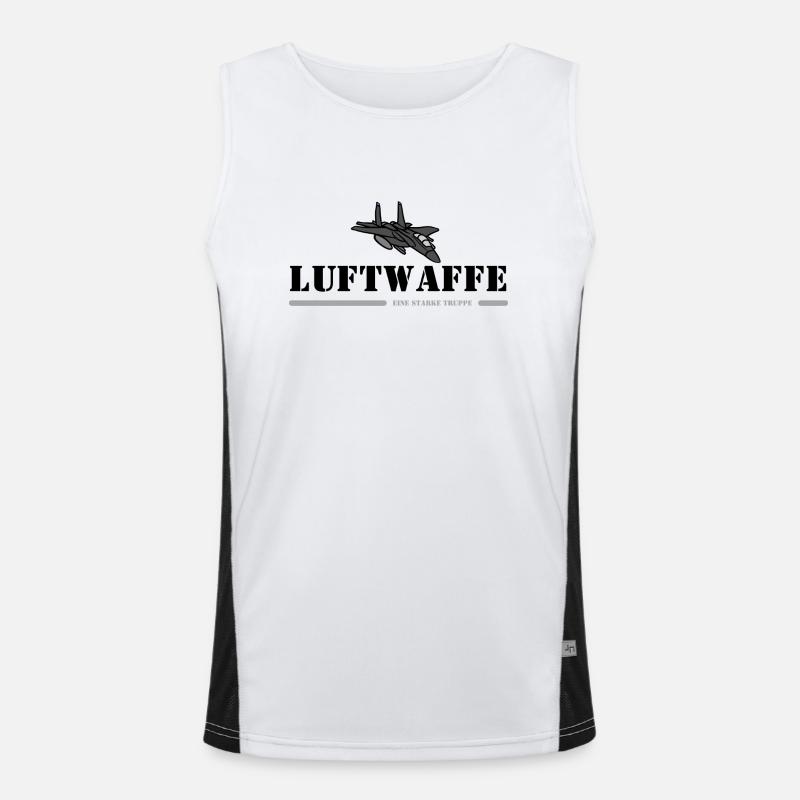 LUFTWAFFE Funktionelles Kontrast-Tank Top für Männer 