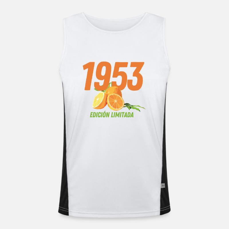 1953 - Edición Limitada Funktionelles Kontrast-Tank Top für Männer 