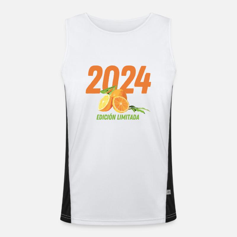 2024 - Edición Limitada Funktionelles Kontrast-Tank Top für Männer 