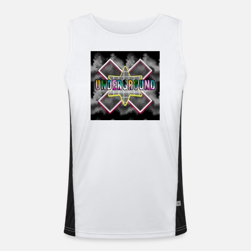 UNDERGROUND - Image - 2023 Débardeur respirant contrasté Homme 