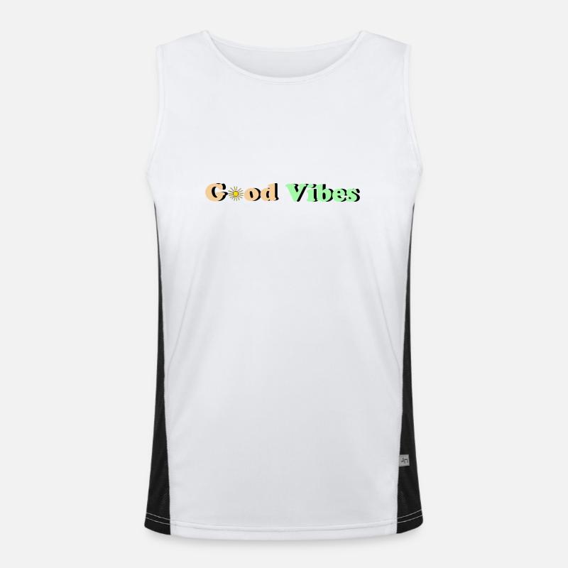 Good Vibes Men's Functional Contrast Tank Top 