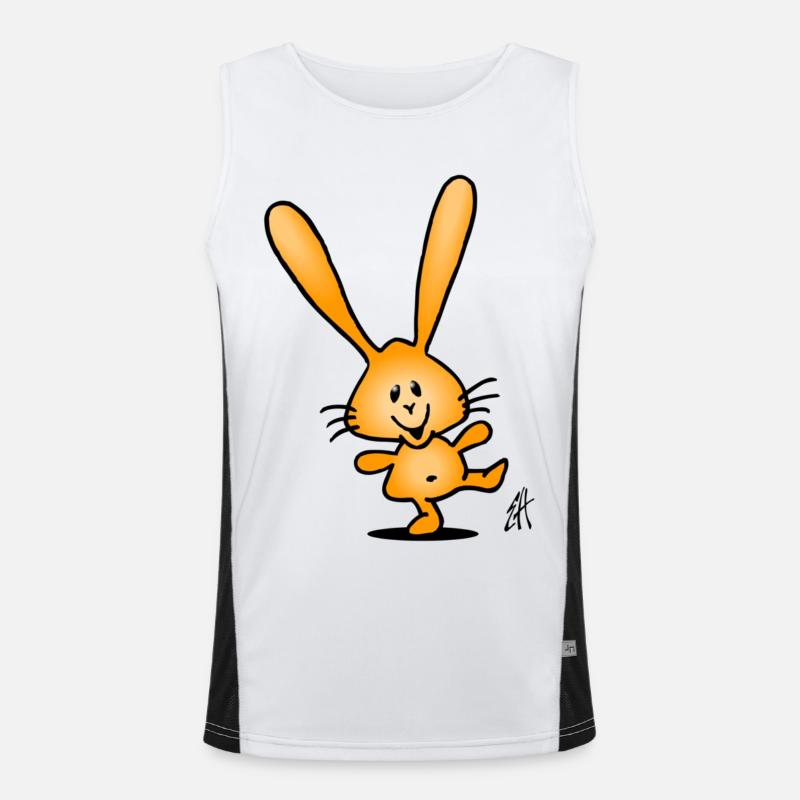 Lapin Débardeur respirant contrasté Homme 