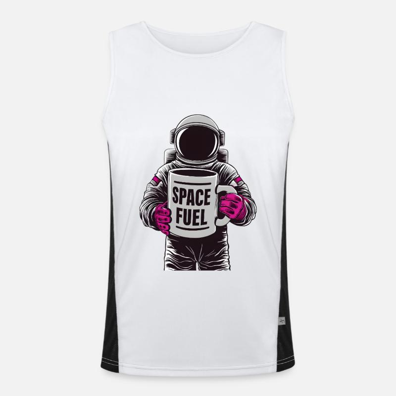 Carburant spatial Débardeur respirant contrasté Homme 