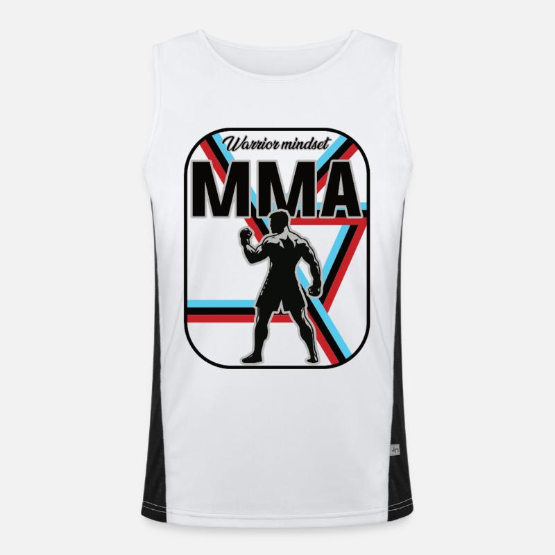 MMA Design – Warrior Mindset Débardeur respirant contrasté Homme 