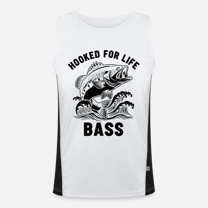 Pêche du bar rivière Débardeur respirant contrasté Homme 