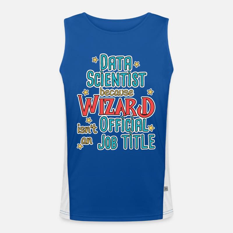 Assistant Data Scientist Data Science Débardeur respirant contrasté Homme 