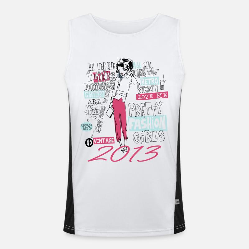 Jahrgang 2013 Geburtstagsgeschenk 2013 Mädchen 2013 Funktionelles Kontrast-Tank Top für Männer 