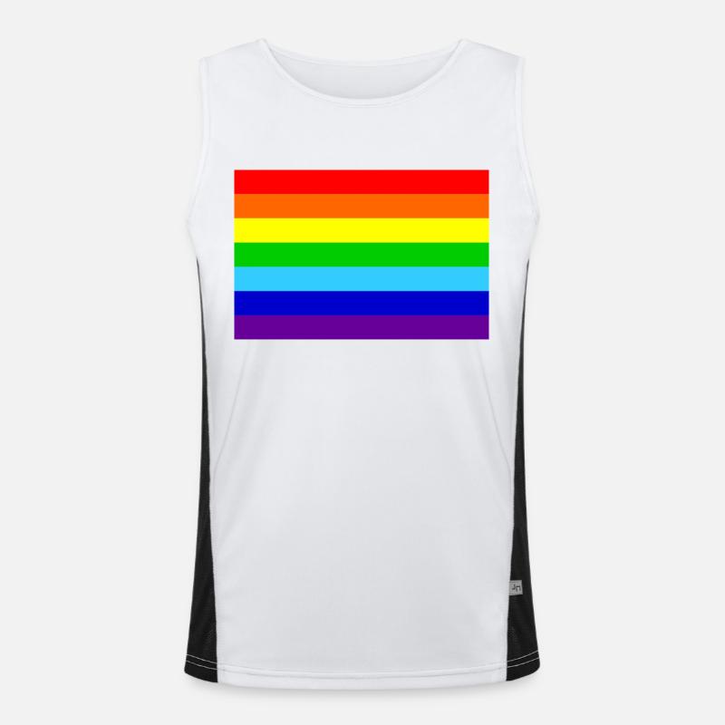 drapeau Débardeur respirant contrasté Homme 