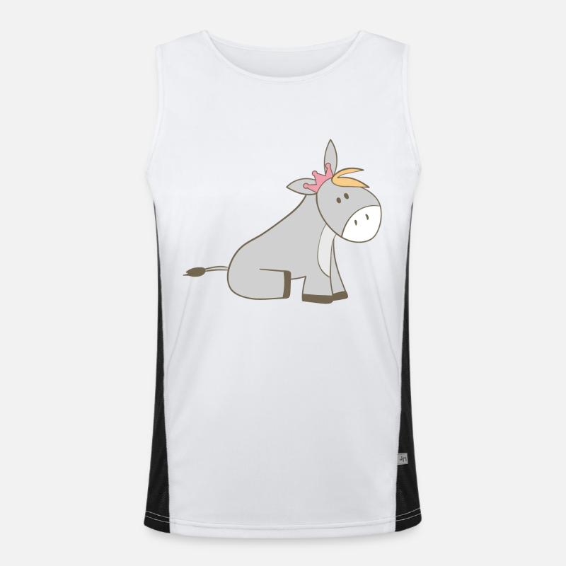ass Men's Functional Contrast Tank Top 