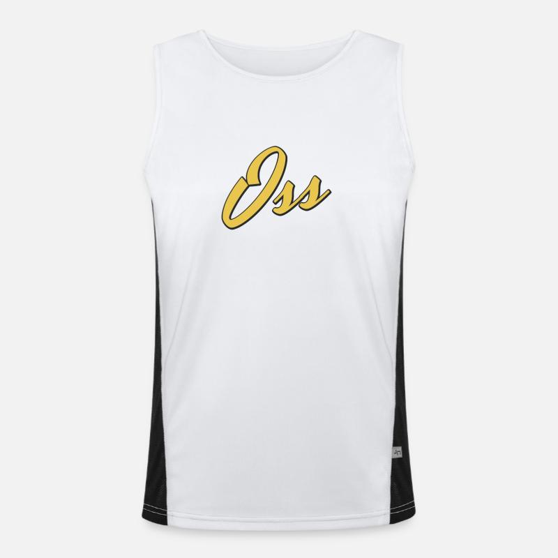 Oss Men's Functional Contrast Tank Top 