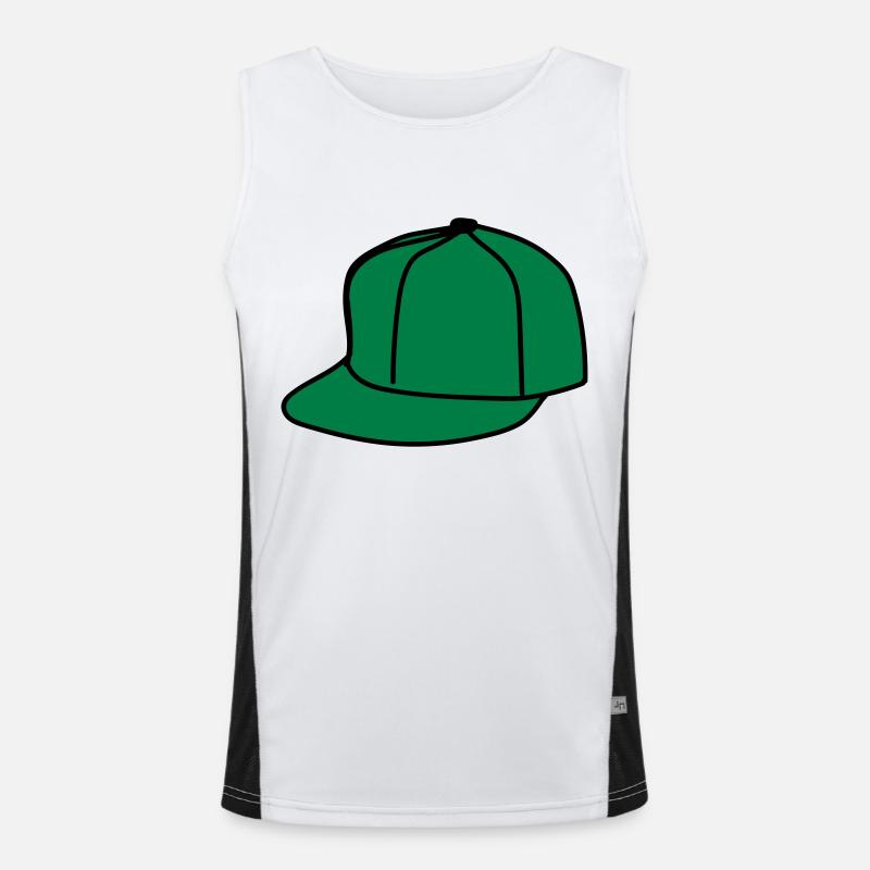 Cap Funktionelles Kontrast-Tank Top für Männer 