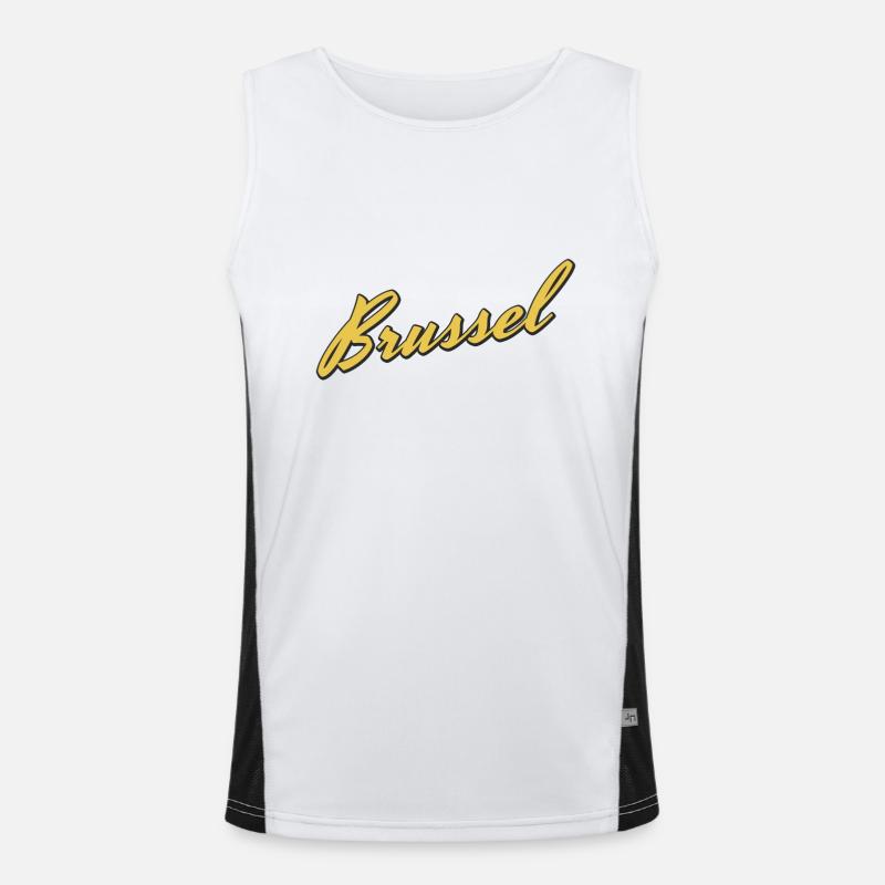 Brussel Funktionelles Kontrast-Tank Top für Männer 