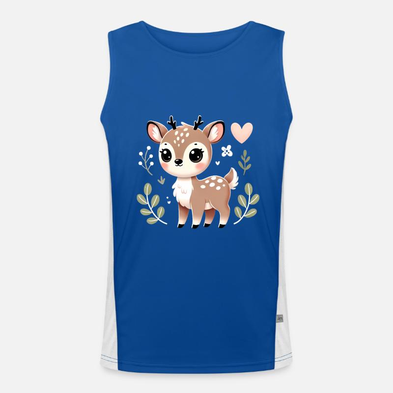 Adorable_D Men's Functional Contrast Tank Top 