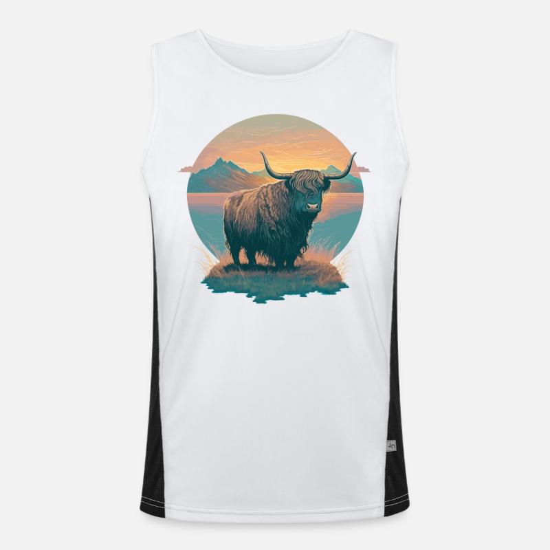 Wild Yak Men's Functional Contrast Tank Top 