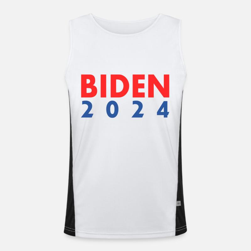 Joe biden 2024 Men's Functional Contrast Tank Top 
