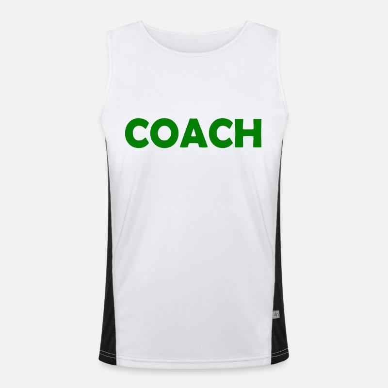 Coach Funktionelles Kontrast-Tank Top für Männer 