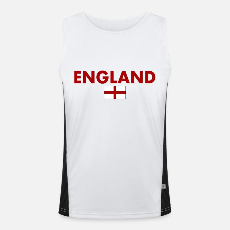 England Funktionelles Kontrast-Tank Top für Männer 