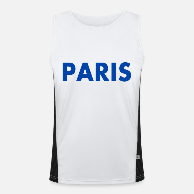 Paris Débardeur respirant contrasté Homme 