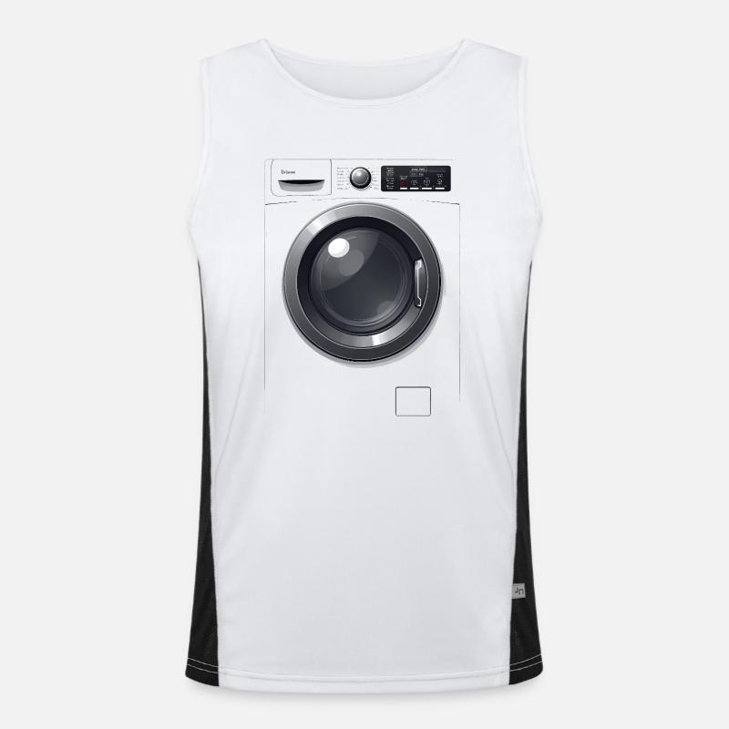 Remplacement de costume de machine à laver Carnaval Débardeur respirant contrasté Homme 