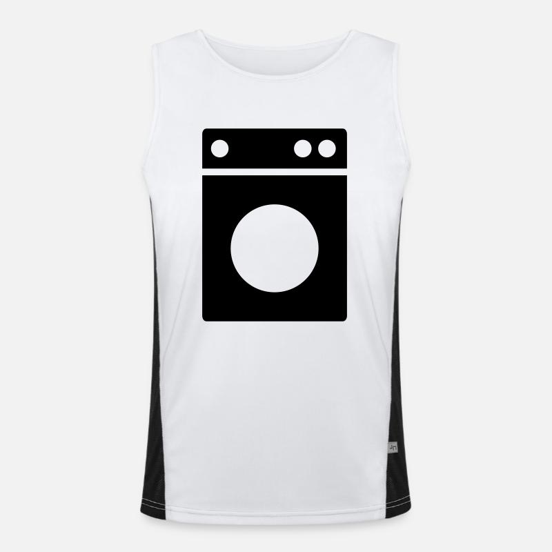 lave-linge Débardeur respirant contrasté Homme 