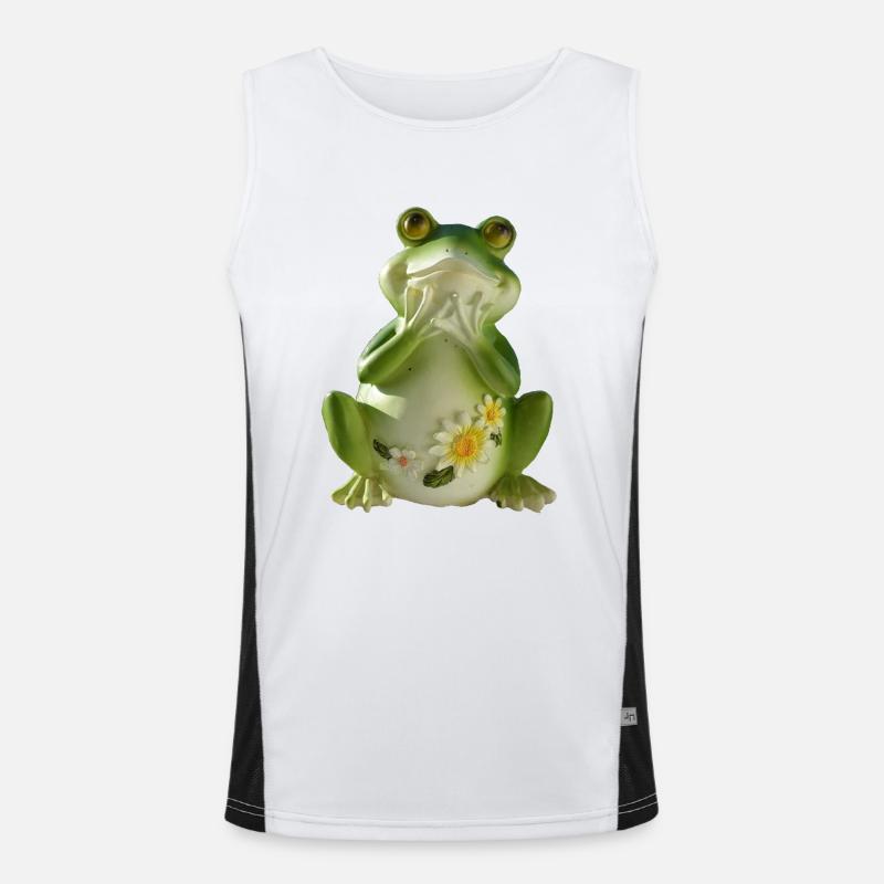 Grenouille folle Débardeur respirant contrasté Homme 