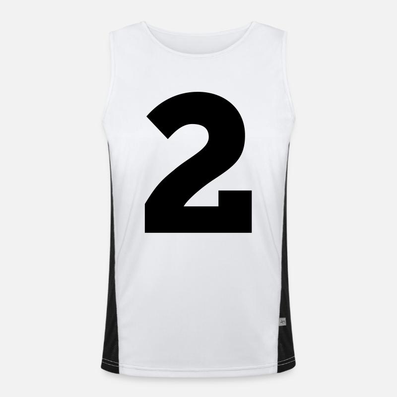 2.2 Funktionelles Kontrast-Tank Top für Männer 
