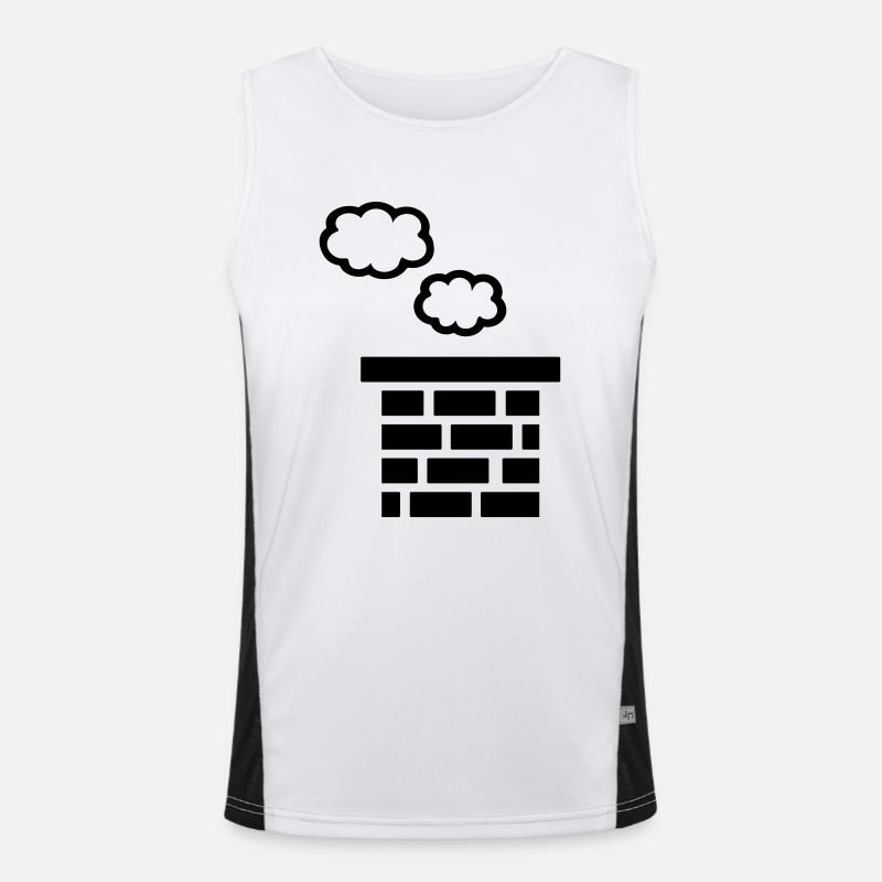 Cheminée Débardeur respirant contrasté Homme 