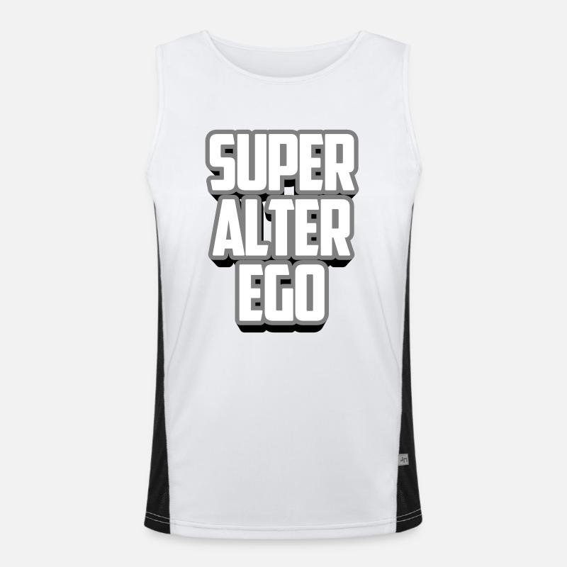 Super alter ego | Colors can be changed Men's Functional Contrast Tank Top 