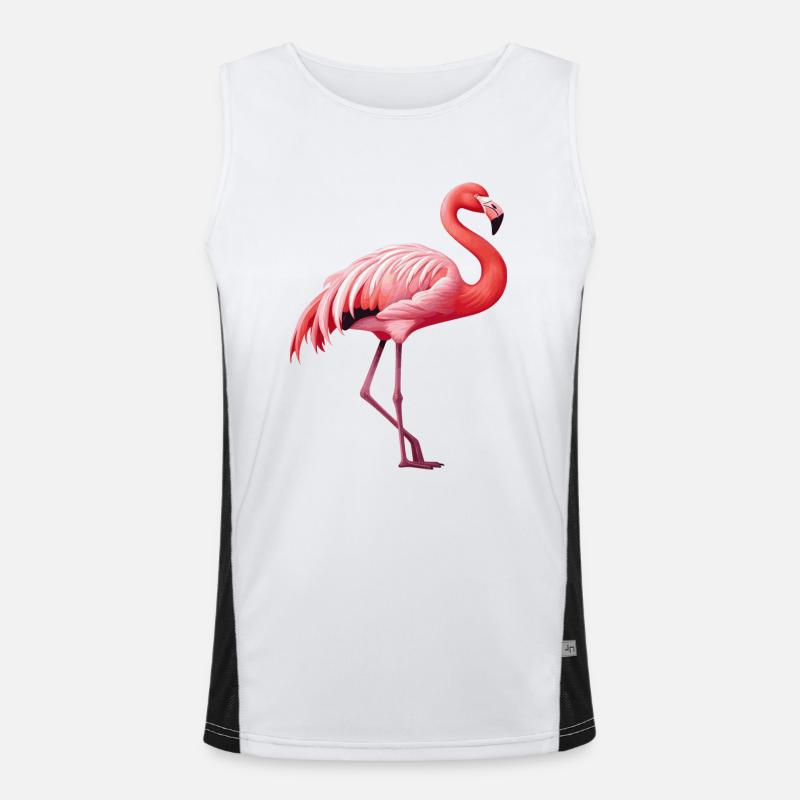 Flamant Débardeur respirant contrasté Homme 
