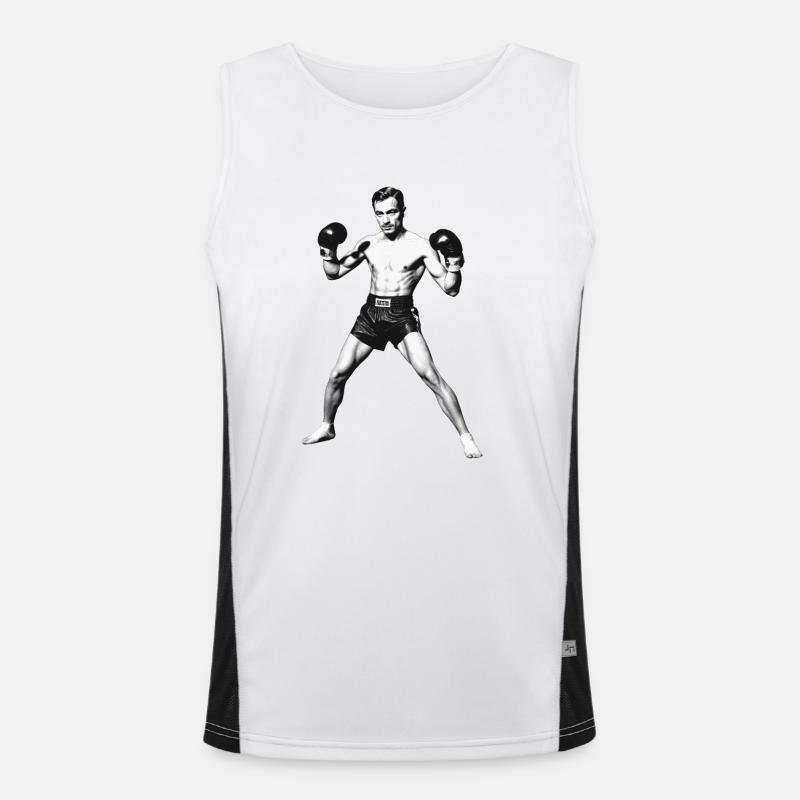 Boxer Men's Functional Contrast Tank Top 