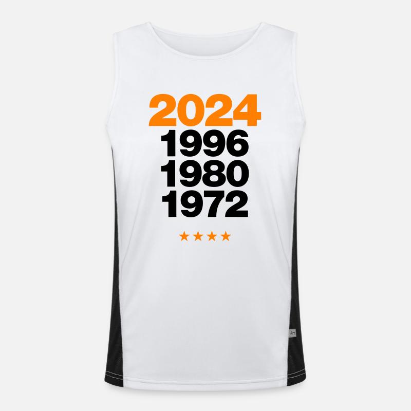 2024 Men's Functional Contrast Tank Top 