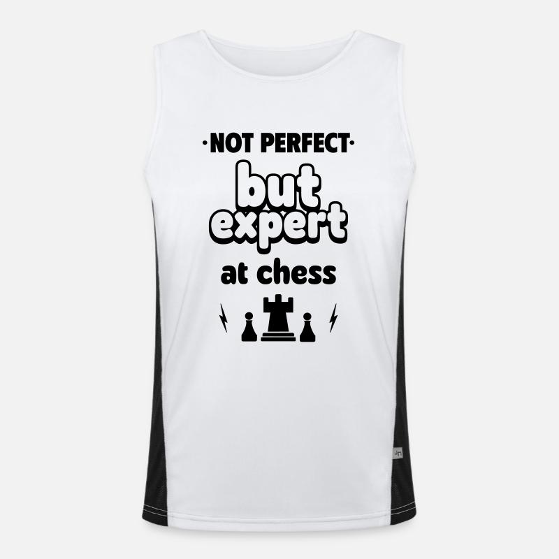 Expert at chess Men's Functional Contrast Tank Top 