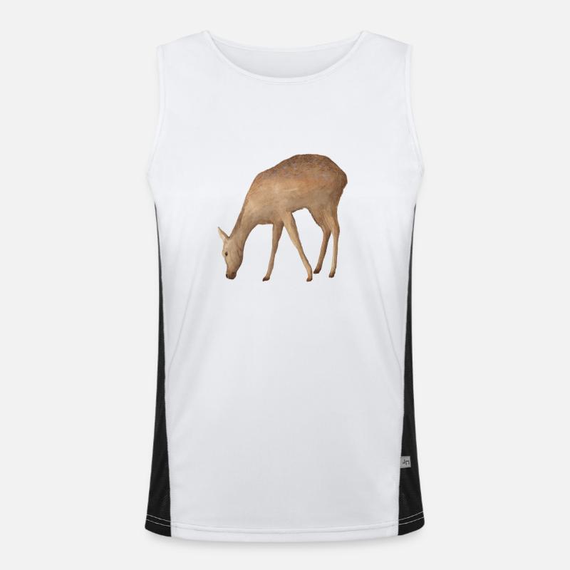 Roe deer Men's Functional Contrast Tank Top 