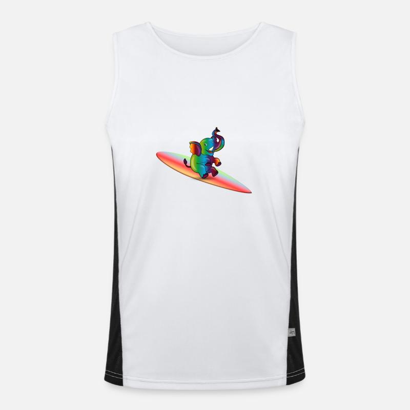 éléphant surfin Débardeur respirant contrasté Homme 