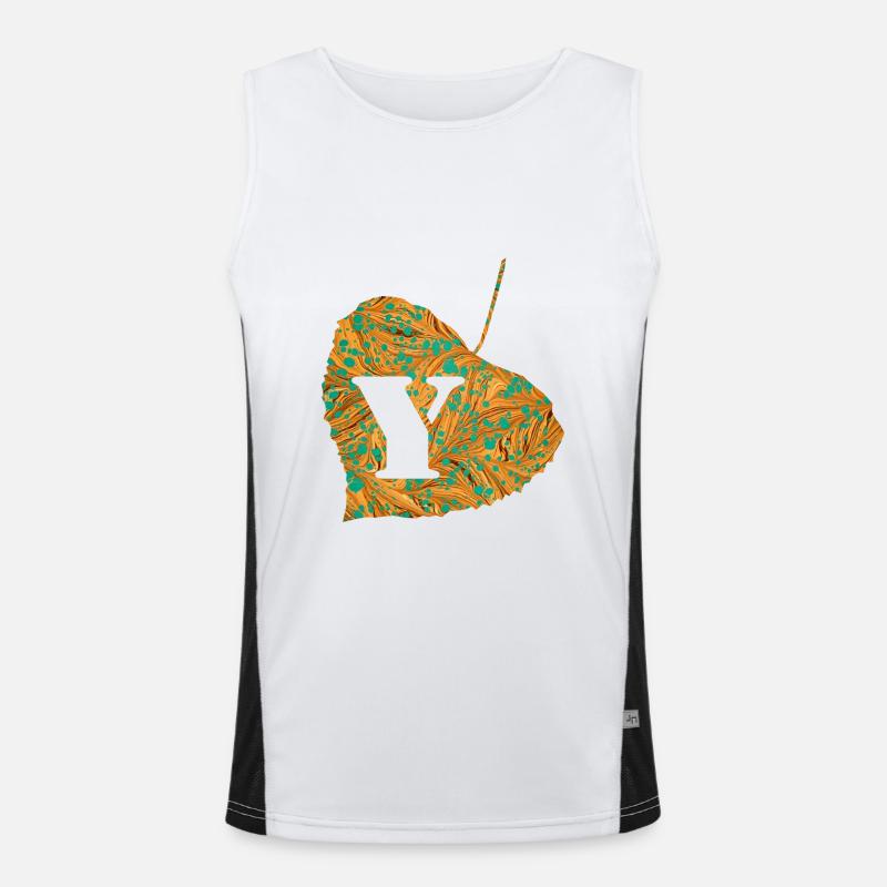 Sheet E 95 Y Men's Functional Contrast Tank Top 