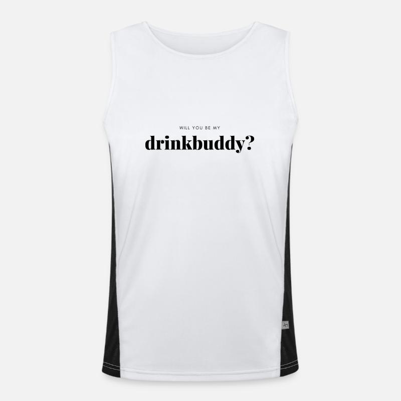 Copain de boisson Débardeur respirant contrasté Homme 