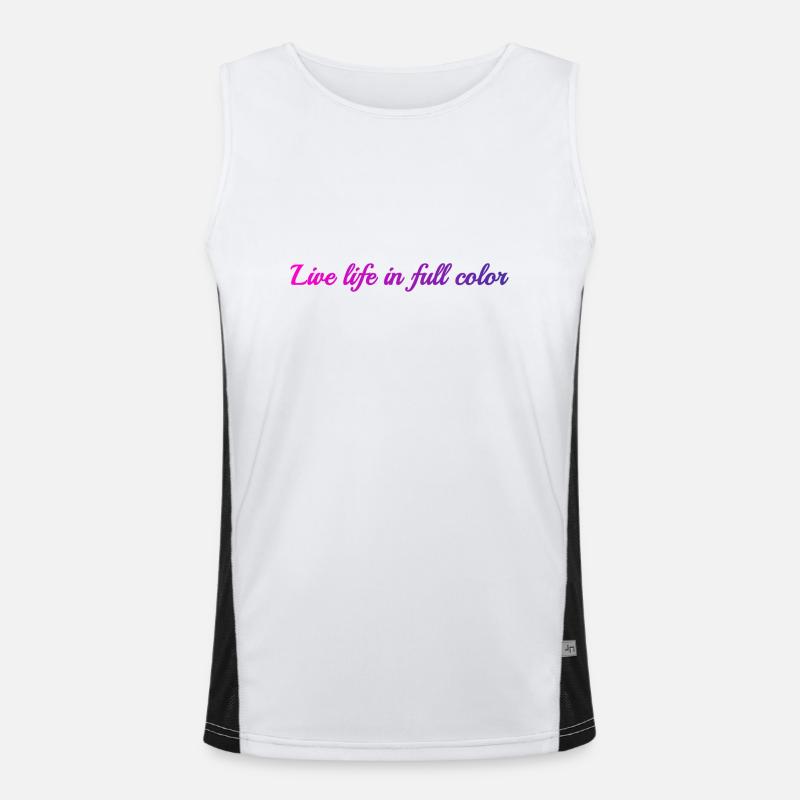 ColorRush Funktionelles Kontrast-Tank Top für Männer 