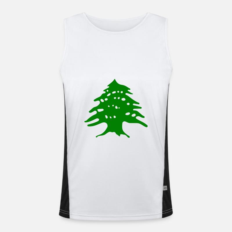 Lebanon Men's Functional Contrast Tank Top 