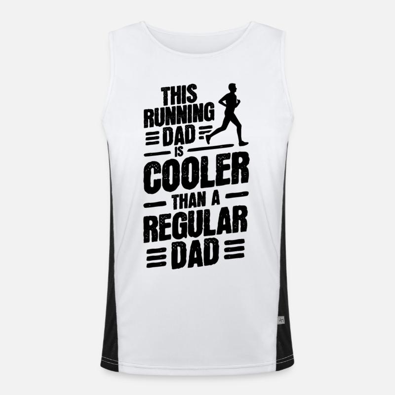 Runner Father Men's Functional Contrast Tank Top 