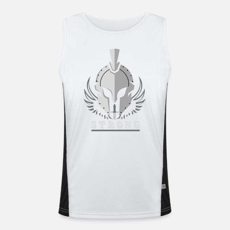 Stark Funktionelles Kontrast-Tank Top für Männer 