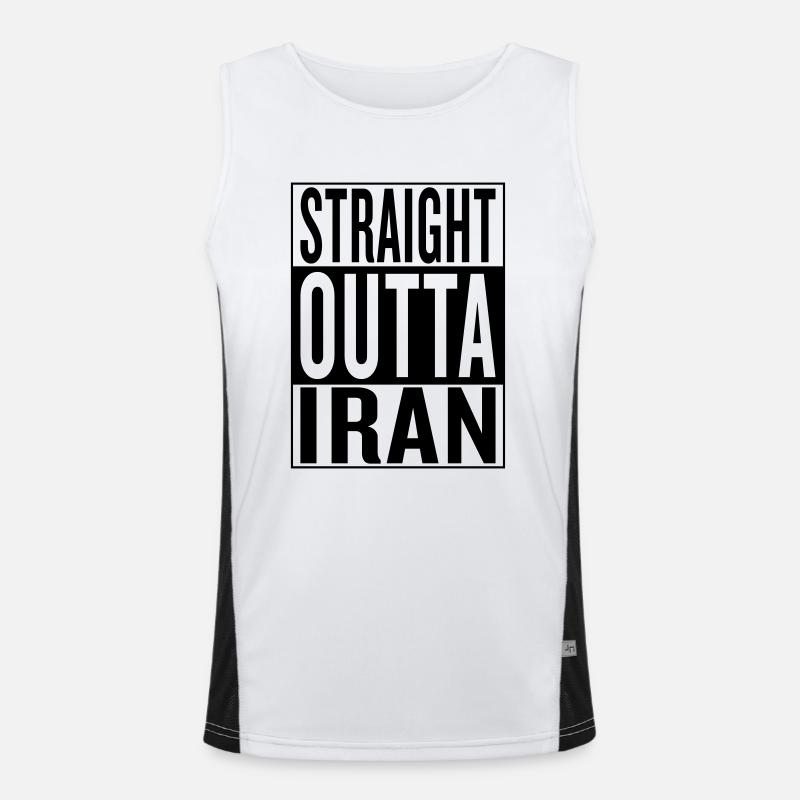 Iran Men's Functional Contrast Tank Top 