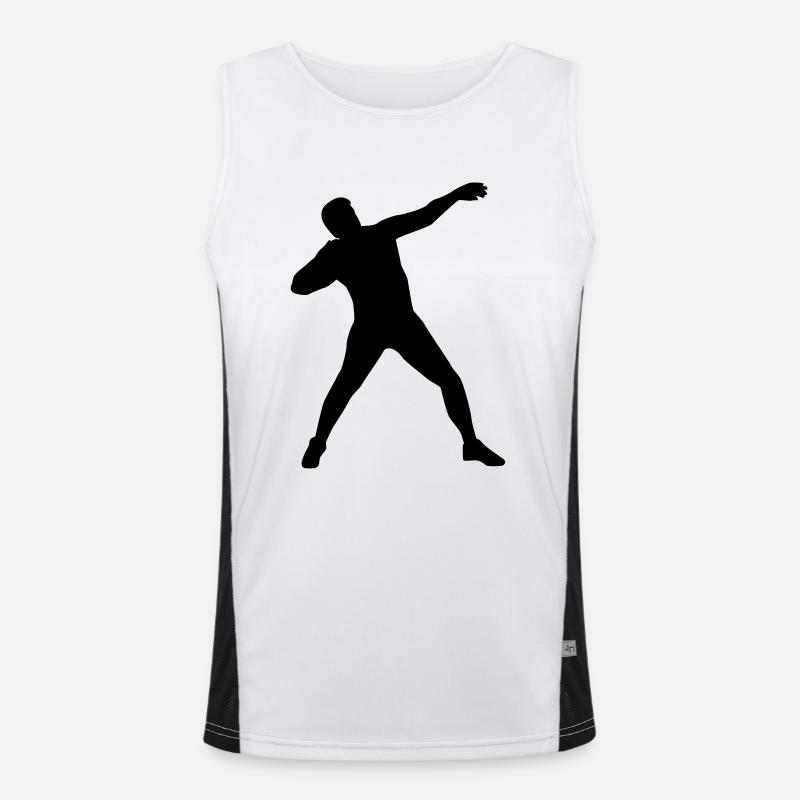 Shot put Men's Functional Contrast Tank Top 