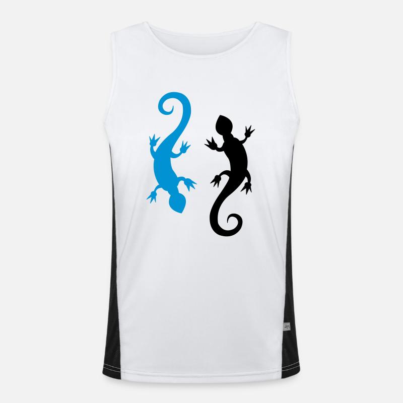 salamander_2 Men's Functional Contrast Tank Top 