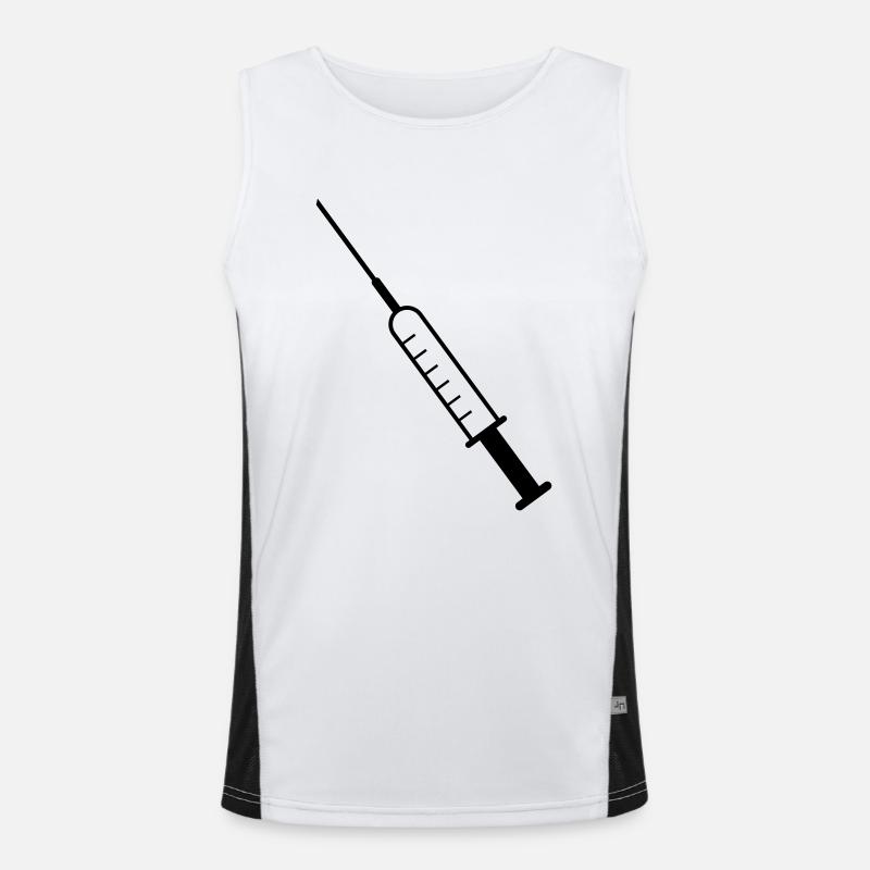 syringe Men's Functional Contrast Tank Top 