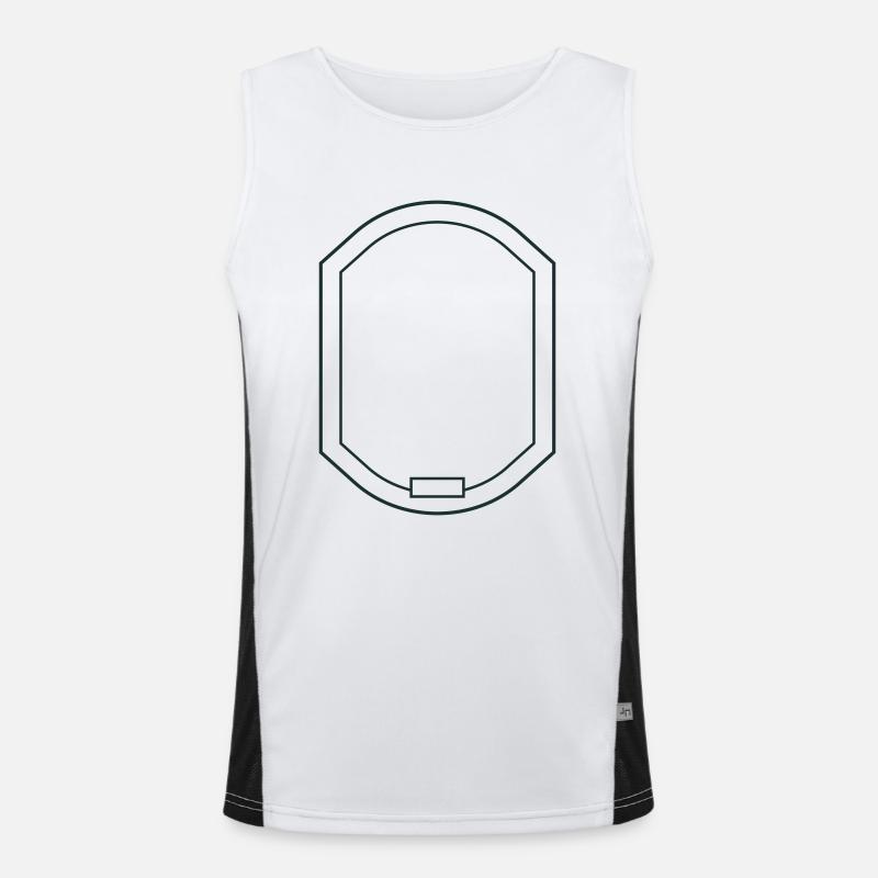 Original frame unusual Men's Functional Contrast Tank Top 