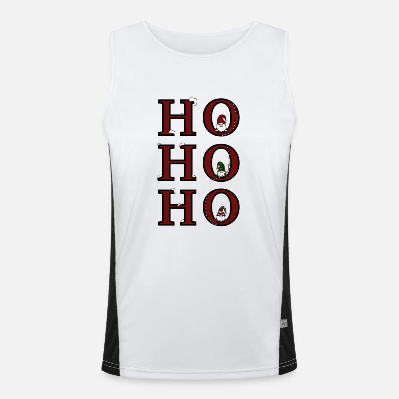 Elfes de Noël Débardeur respirant contrasté Homme 